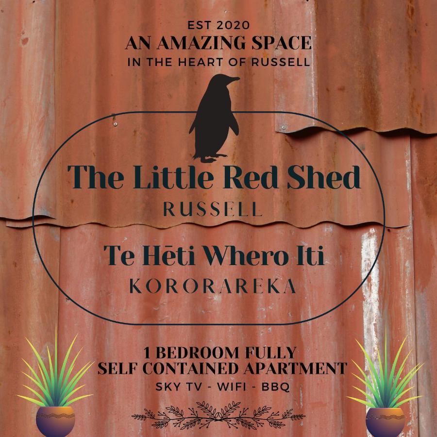 The Little Red Shed Villa Russell Dış mekan fotoğraf